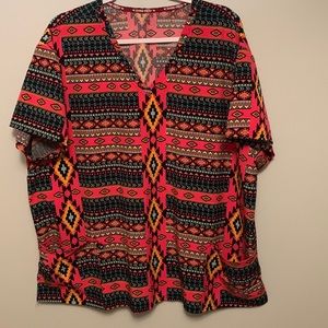 Scrub top . Beautiful patterns